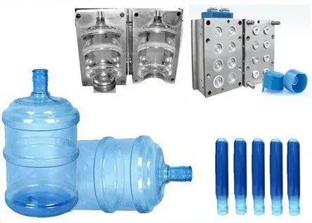 ขวดน้ำ 5 แกลลอน preform pet วัสดุห้าแกลลอน pet preform สำหรับการเป่าขวดน้ำแร่