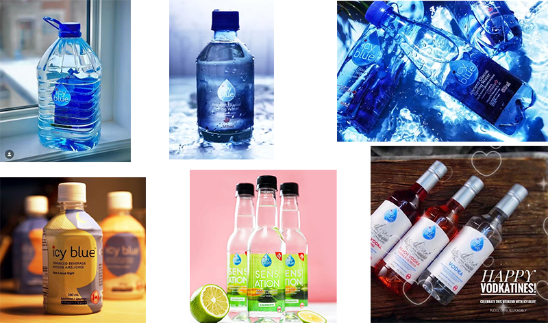 น้ำดื่มบรรจุขวดแคนาดา