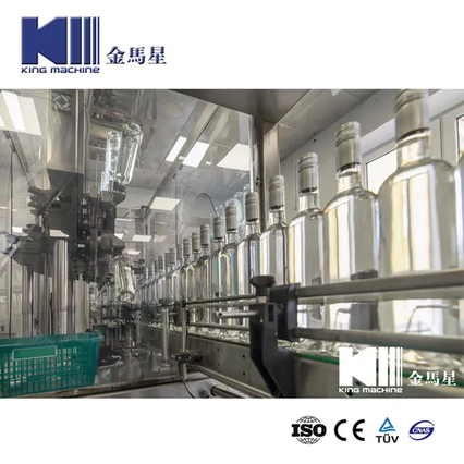 เครื่องบรรจุขวดเหล้าไวน์ที่แม่นยำ