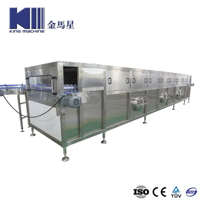 6000 L/H ไวน์เครื่องดื่มท่อท่อ UHT Sterilizer Line