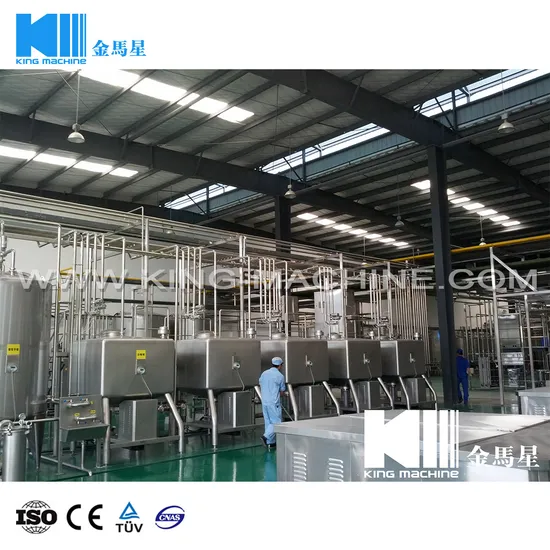 9, 000 l/h เครื่องพาสเจอร์ไรเซอร์ UHT อุณหภูมิสูง