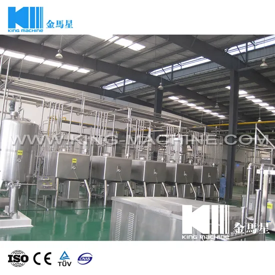 9, 000 l/h เครื่องพาสเจอร์ไรเซอร์ UHT อุณหภูมิสูง