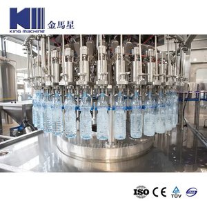 King Machine Automatic 3 in 1 Pet Bottle Beverage เครื่องดื่มดื่มน้ำแข็งน้ำโซดาไส้บรรจุขวดบรรจุขวดทำบรรจุภัณฑ์
