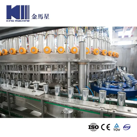 กระป๋องเบียร์ 33Cl Micro Brewery Automated Automated Machine
